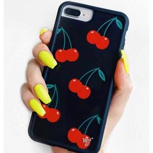 Black Cherry iPhone 6+/7+/8+ Case
